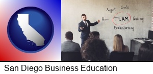 San Diego, California - business education seminar