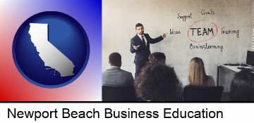 business education seminar in Newport Beach, CA